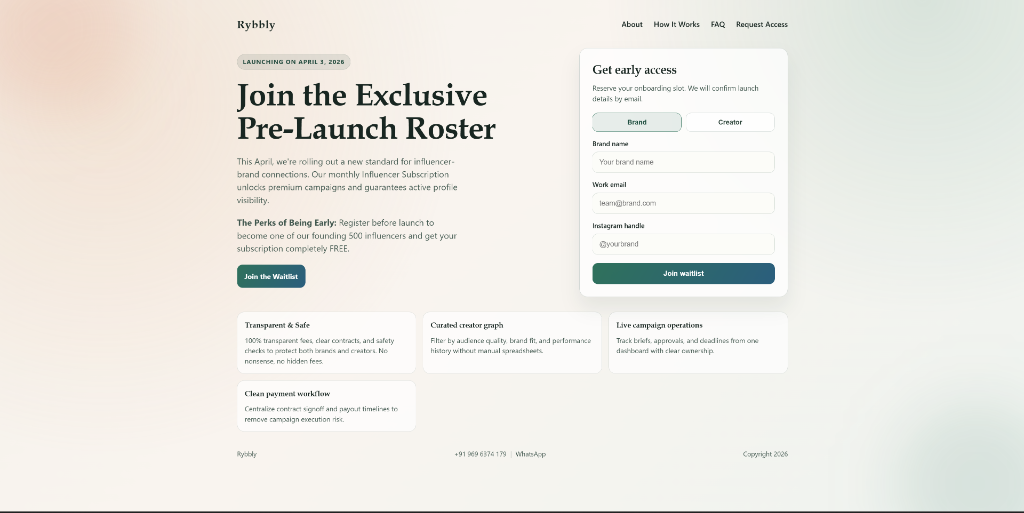 Rybbly Website